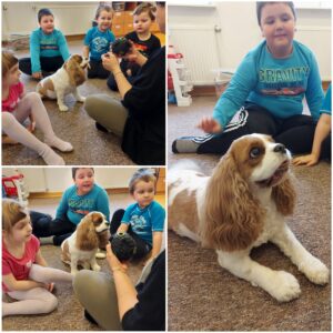 Dogoterapia z psem Milką